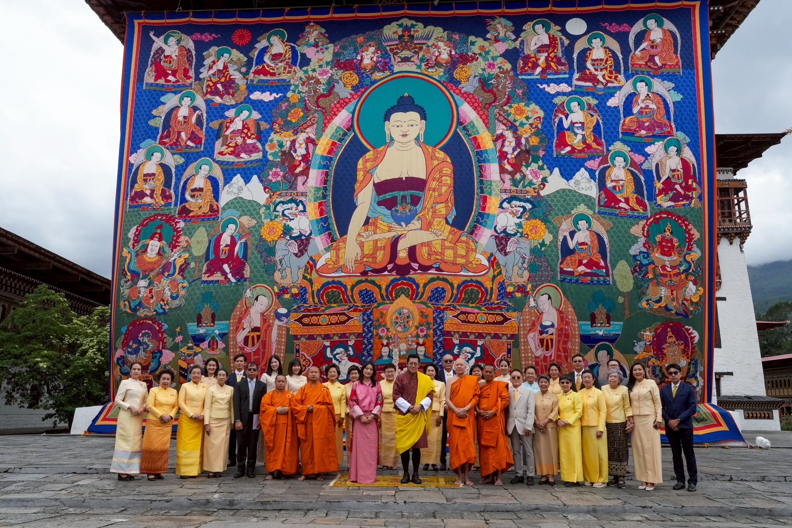 23 มิ.ย.2568 พระธชสุโร ได้นำคณะธัมม์นิเทศน์ ภูฏาน เข้าเฝ้าฯ เพื่อถวาย พระไตรปิฎก